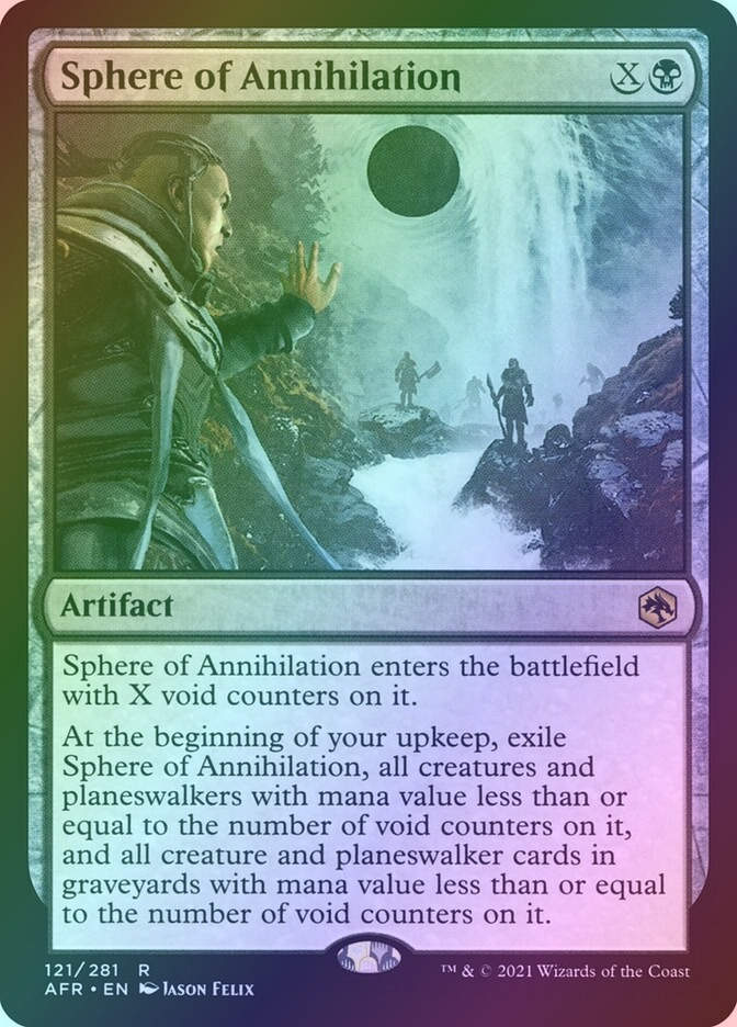 Sphere of Annihilation (AFR) (121) / Foil