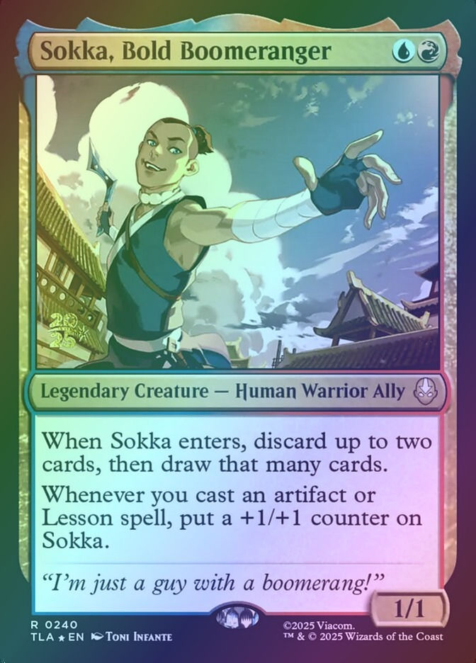 Sokka, Bold Boomeranger (PTLA) (240s) / Foil