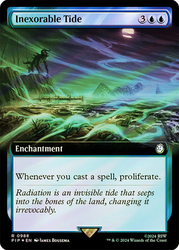 Inexorable Tide (pip) (988) / Extended Surge Foil