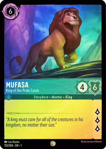 Mufasa - King of the Pride Lands (LOR_TFC) / Foil