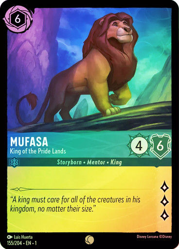 Mufasa - King of the Pride Lands (LOR_TFC) / Foil
