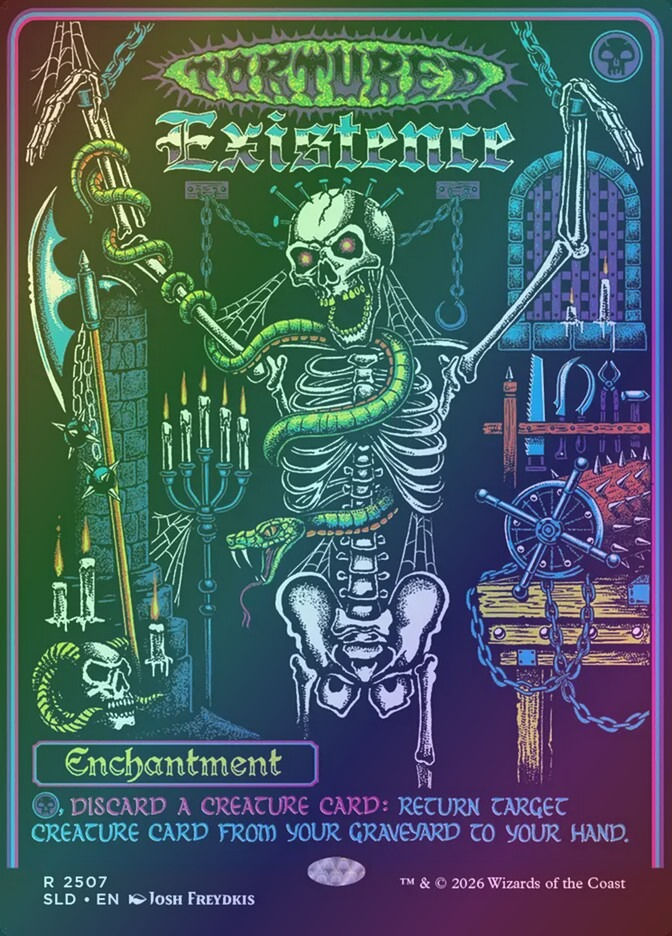 Tortured Existence (SLD) (2507) / Borderless / Foil