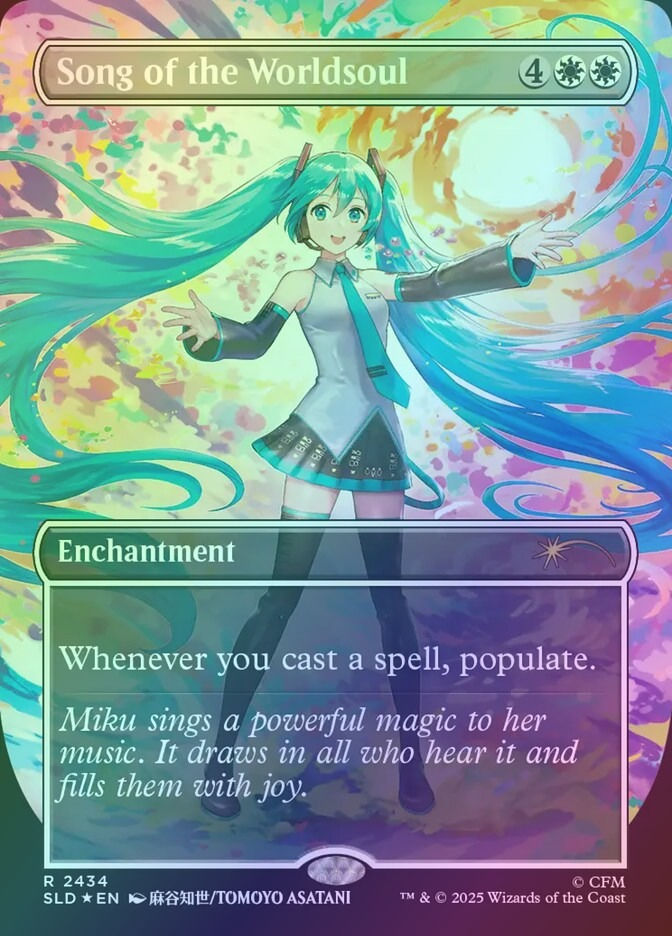 Song of the Worldsoul (SLD) (2434) / Borderless / Foil