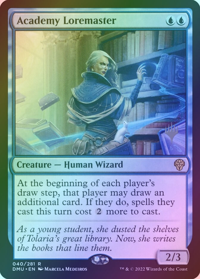 Academy Loremaster (PDMU) (40p) / Foil