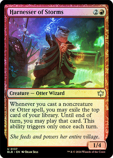 Harnesser of Storms (blb) (137) / Foil