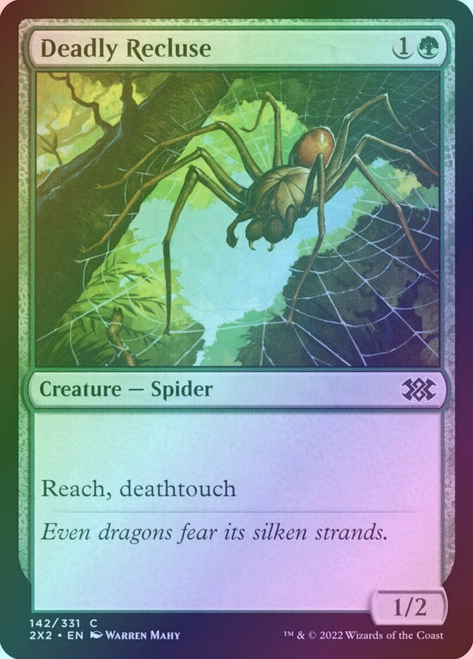 Deadly Recluse (2X2) (142) / Foil