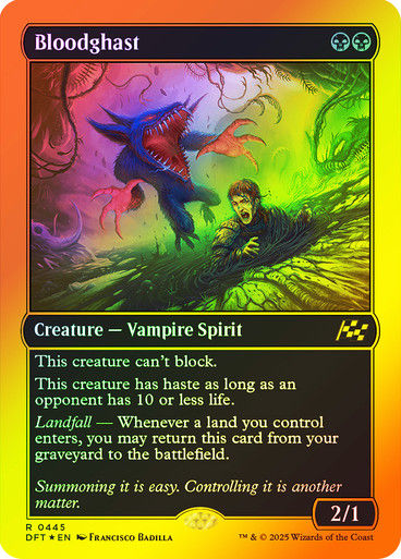 Bloodghast (DFT) (445)  / First Place Foil