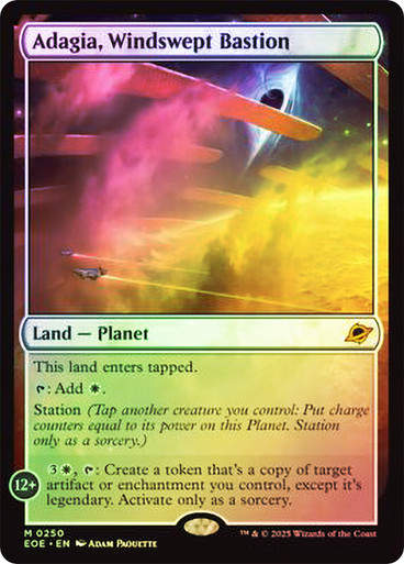 Adagia, Windswept Bastion (EOE) (250) / Foil