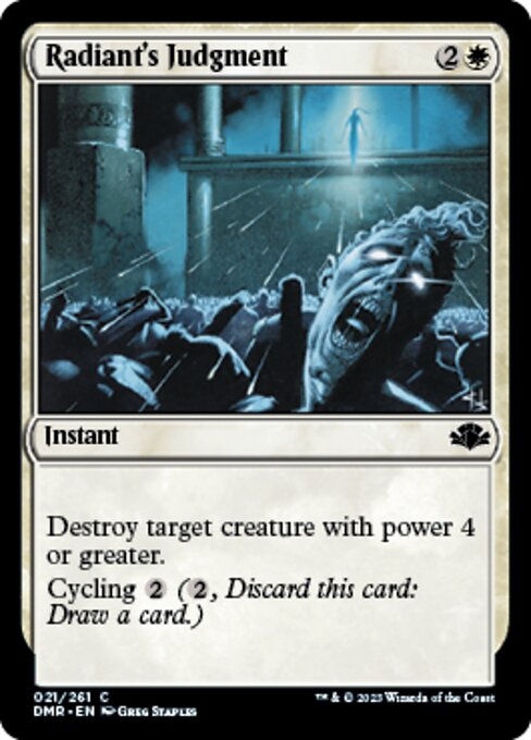 Radiant's Judgment (DMR)