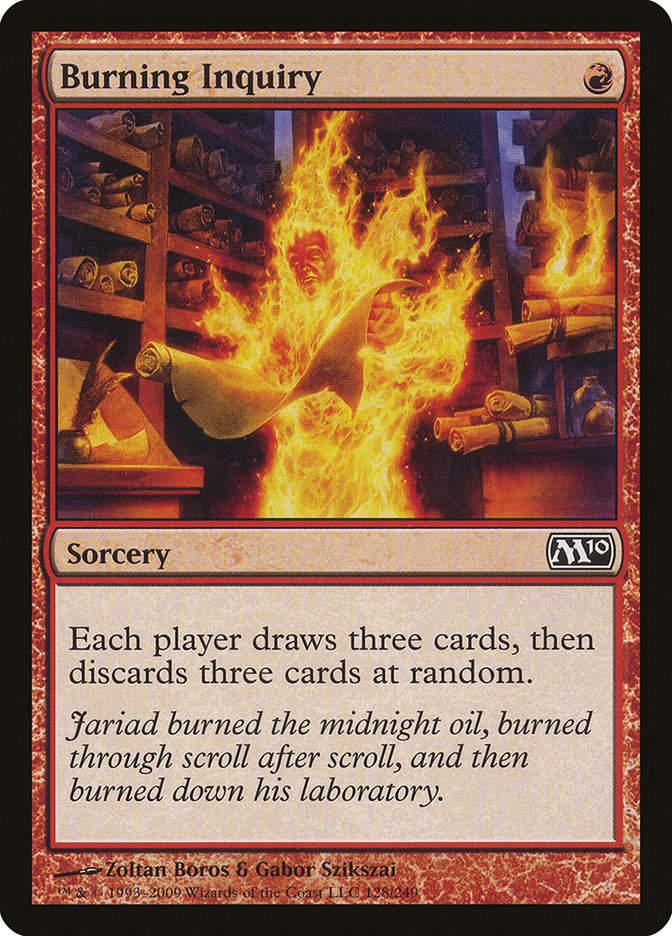 Burning Inquiry (m10)