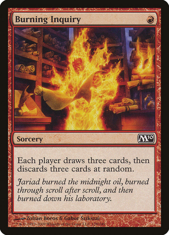 Burning Inquiry (m10)