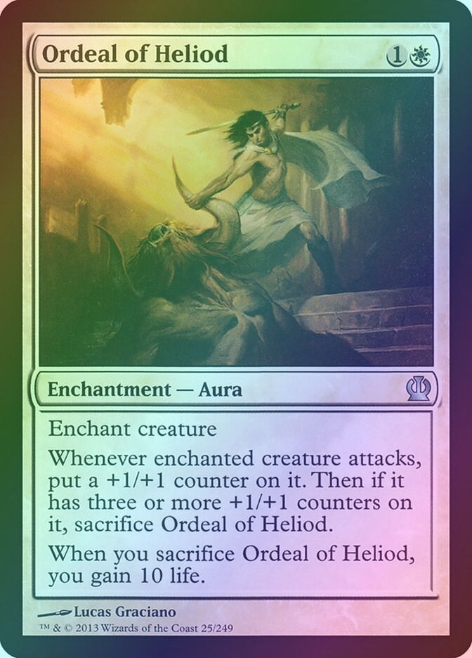 Ordeal of Heliod (THS) (25) / Foil