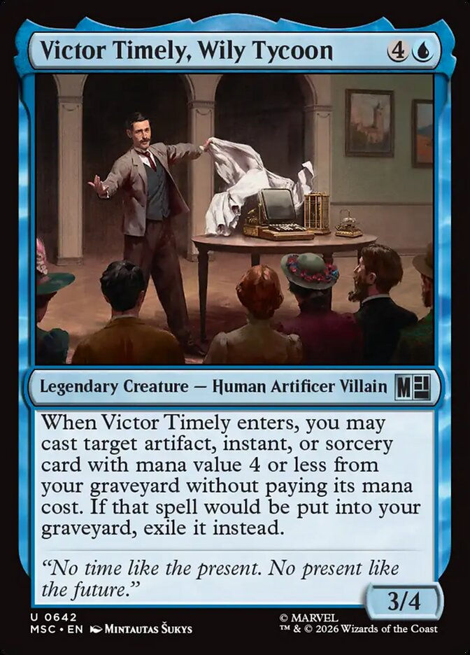 Victor Timely, Wily Tycoon (MSC) (642)