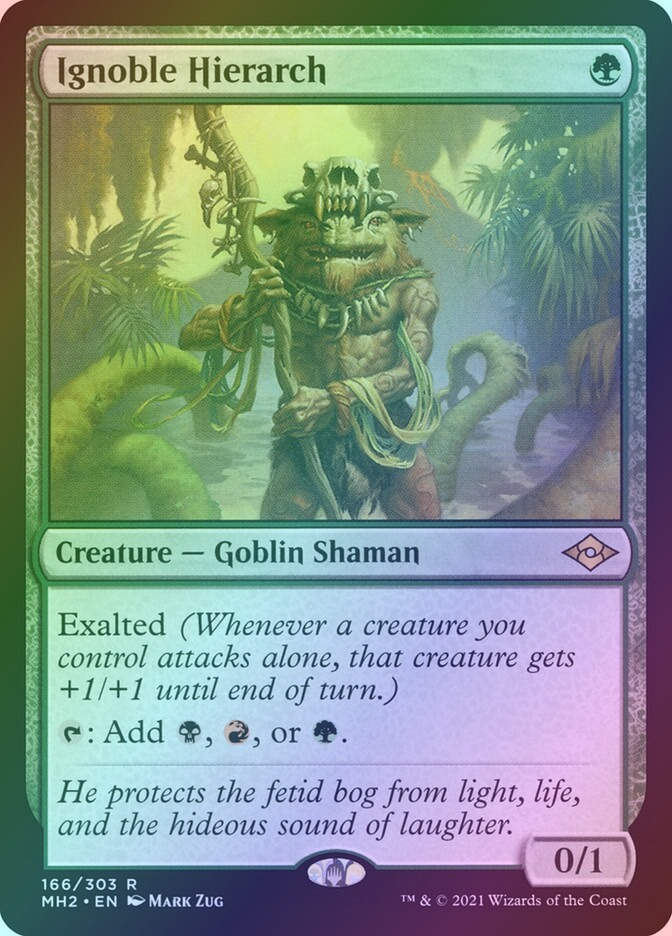 Ignoble Hierarch (MH2) (166) / Foil