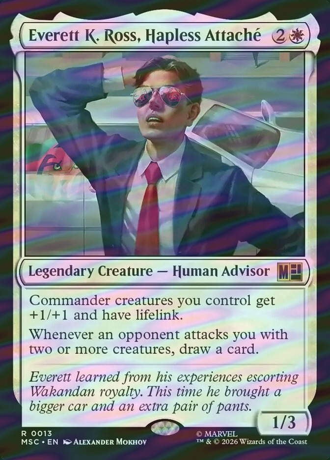 Everett K. Ross, Hapless Attaché (MSC) (13) / Surge Foil