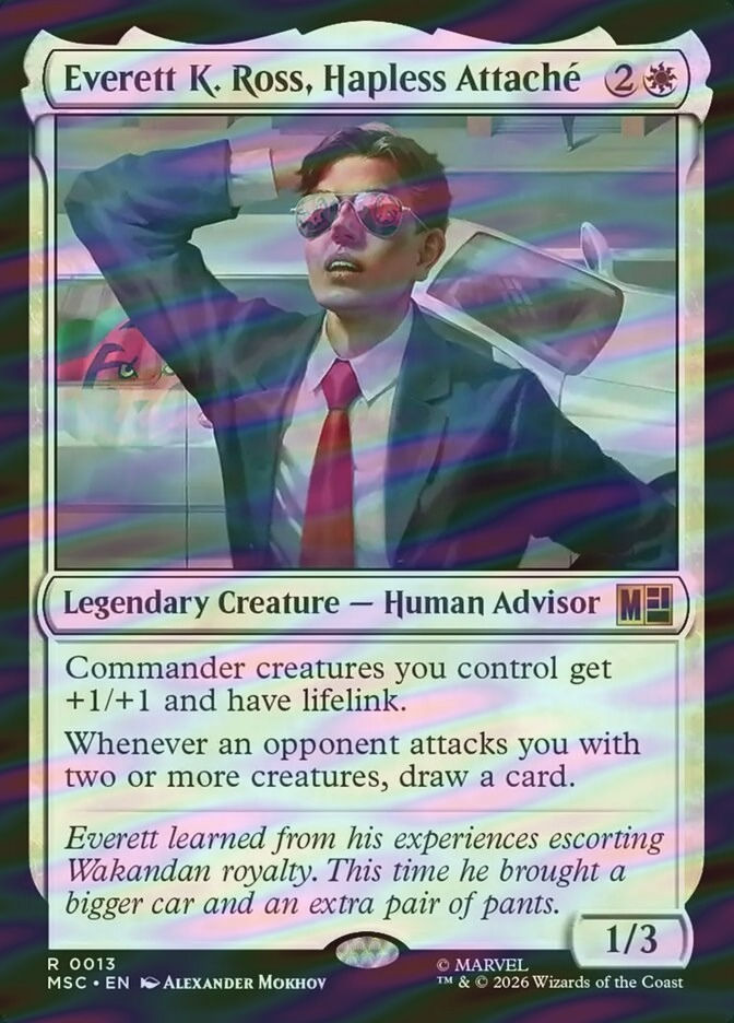 Everett K. Ross, Hapless Attaché (MSC) (13) / Surge Foil