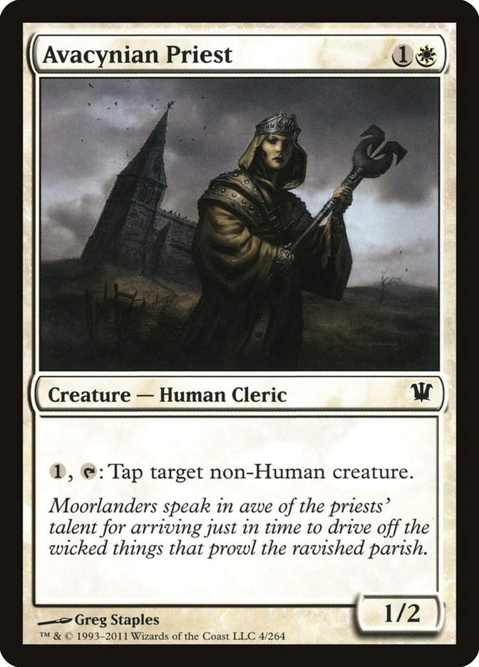 Avacynian Priest (ISD) (4)