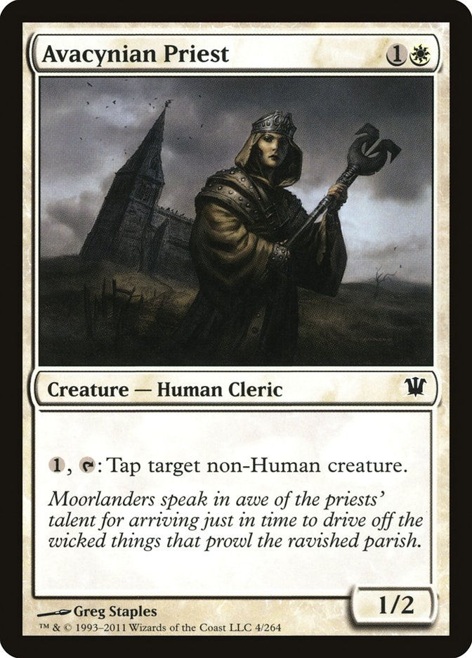 Avacynian Priest (ISD) (4)