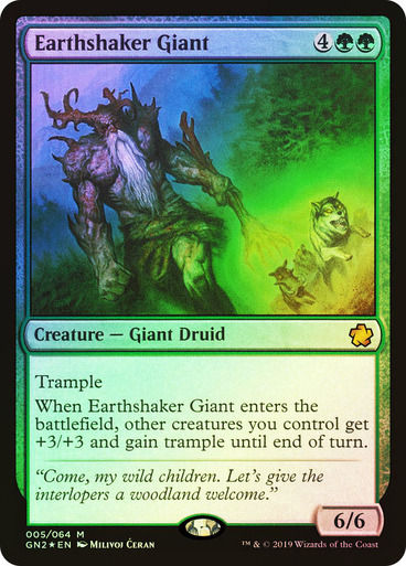 Earthshaker Giant (gn2) / Foil