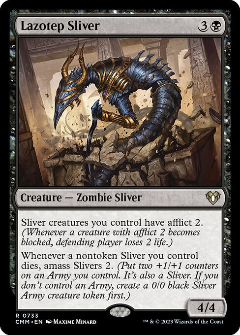 Lazotep Sliver (cmm) (Commander Deck)