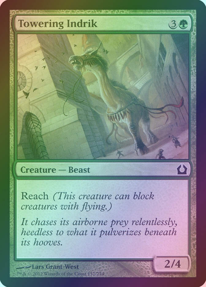 Towering Indrik (RTR) (137) / Foil
