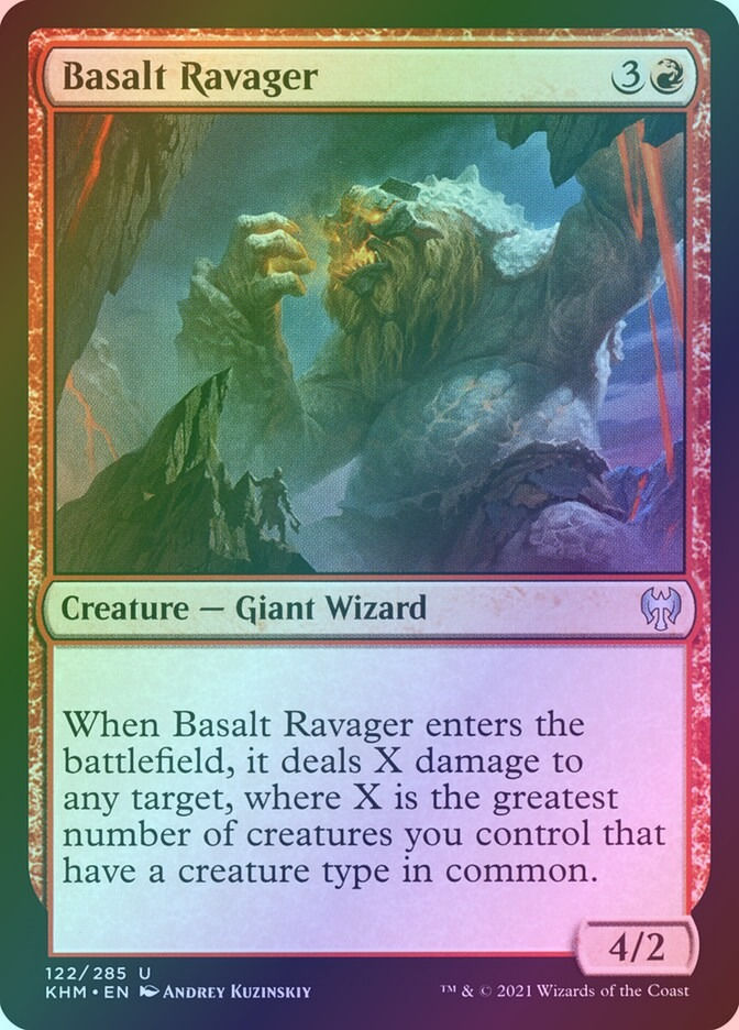 Basalt Ravager (KHM) (122) / Foil