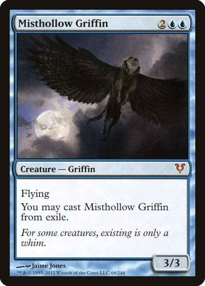 Misthollow Griffin (AVR) (68) / Foil