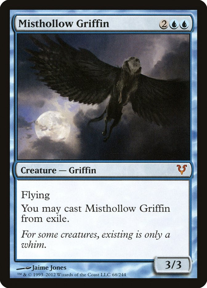 Misthollow Griffin (AVR) (68) / Foil
