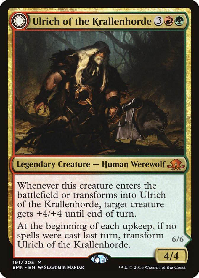 Ulrich of the Krallenhorde // Ulrich, Uncontested Alpha (EMN) (191)