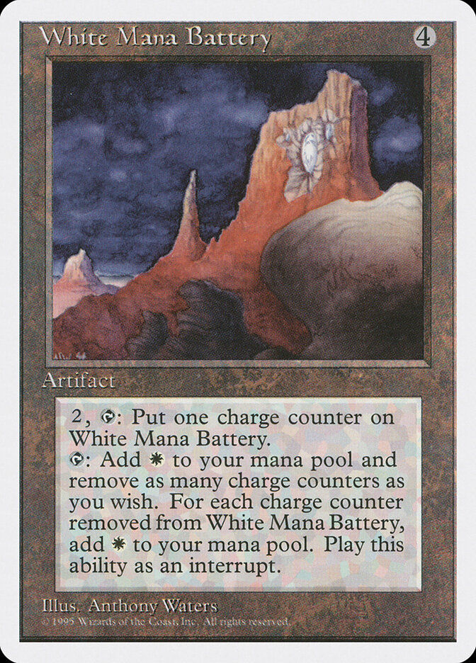 White Mana Battery (4ED) (357)