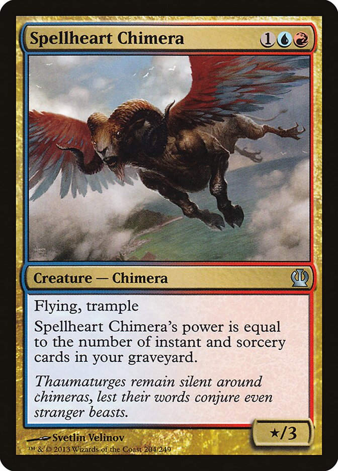 Spellheart Chimera (THS) (204)