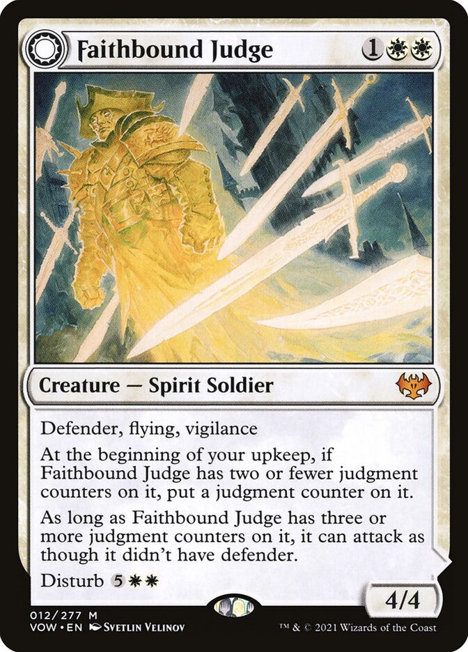 Faithbound Judge // Sinner's Judgment (VOW) (12) — cara 1 de 2