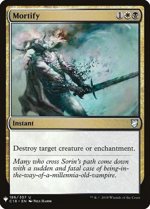 Mortify (PLST) (C18-186)