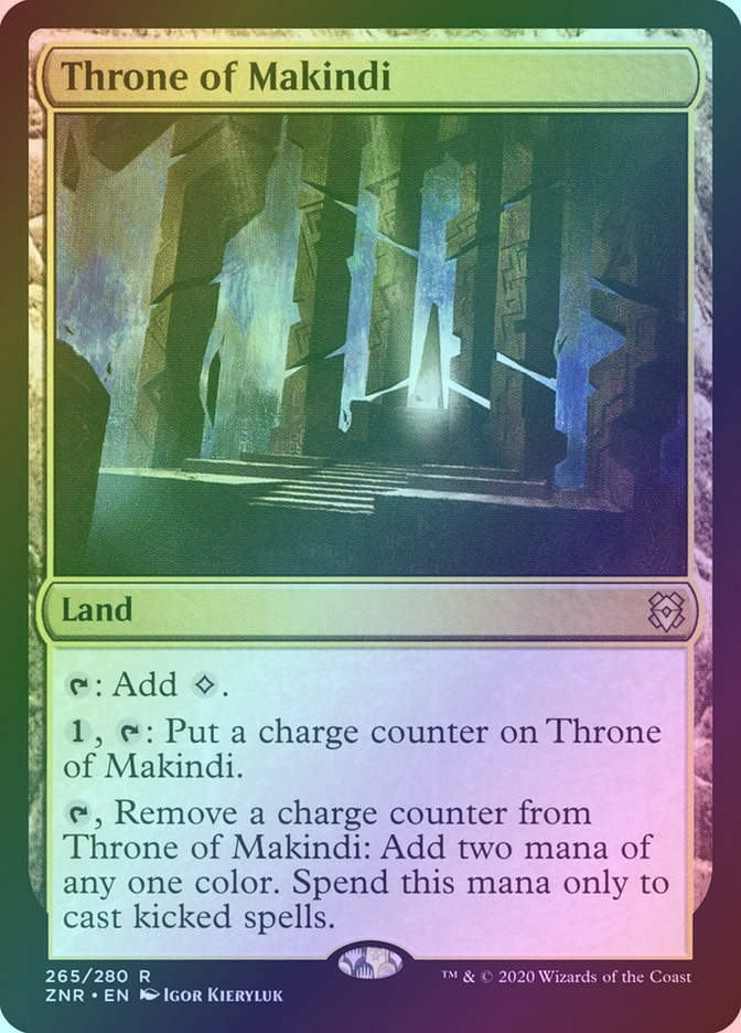 Throne of Makindi (ZNR) (265) / Foil