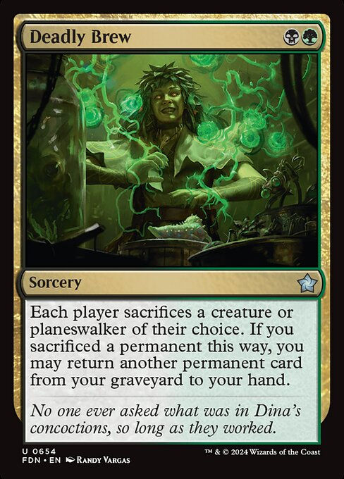 Deadly Brew (FDN) (654) (Starter)