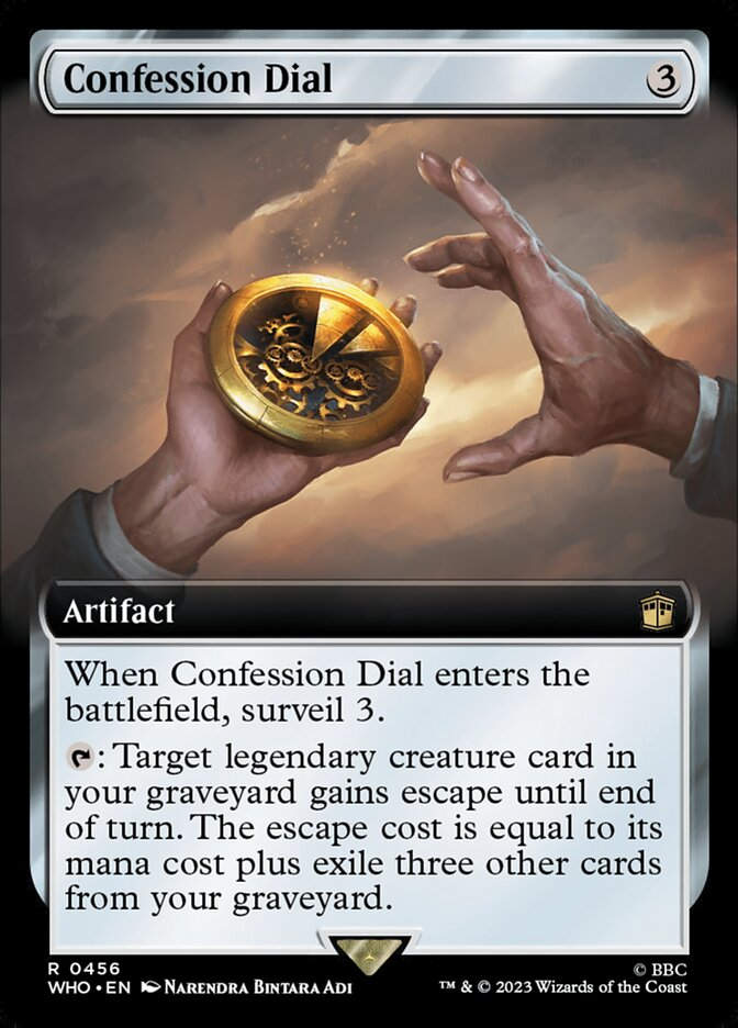 Confession Dial (WHO) (456) / Extended Art