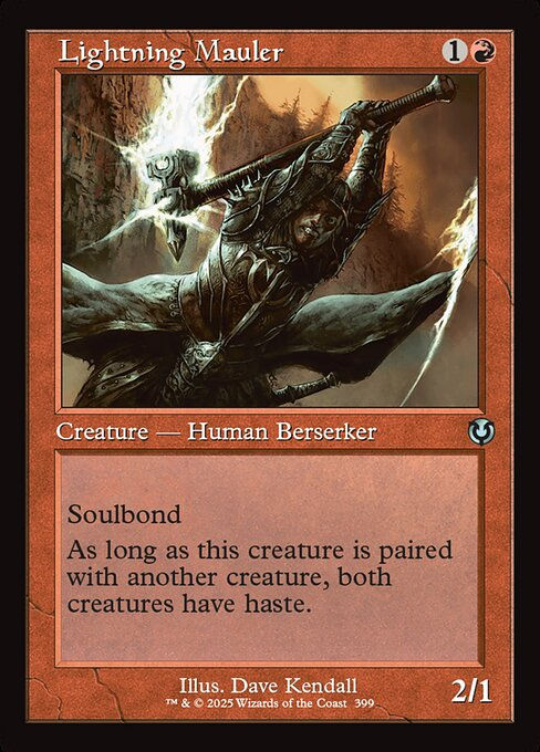 Lightning Mauler (INR) (399) / Retro Frame