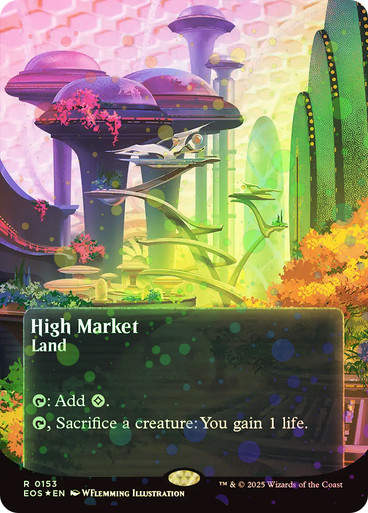 High Market (EOS) (153) / Borderless Galaxy Foil