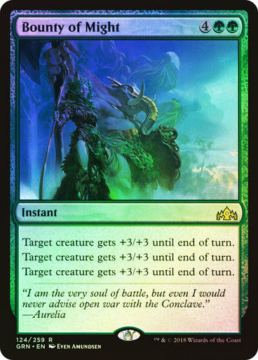 Bounty of Might (GRN) (124) / Foil