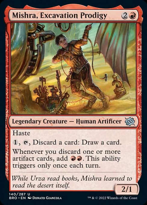 Mishra, Excavation Prodigy (BRO)