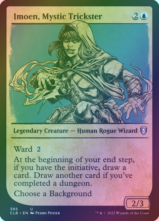 Imoen, Mystic Trickster (CLB) (385) / Showcase / Foil