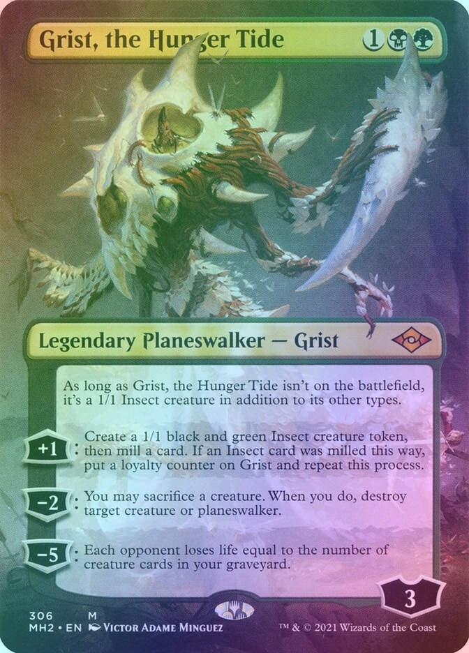 Grist, the Hunger Tide (MH2) (306) / Borderless / Foil
