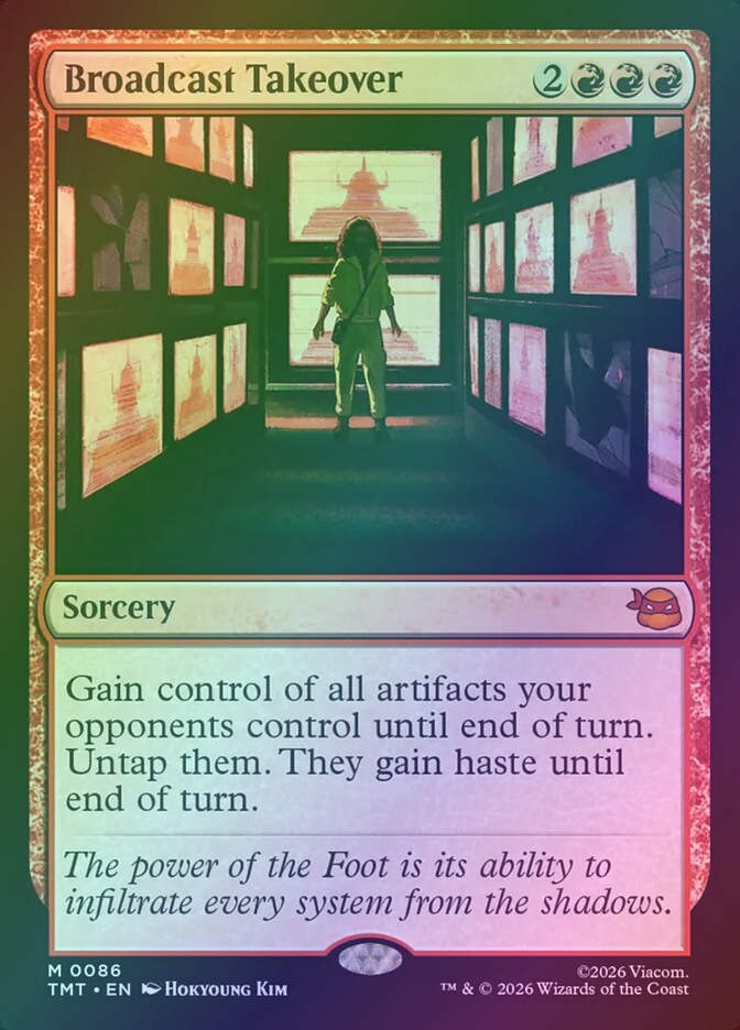 Broadcast Takeover (TMT) (86) / Foil