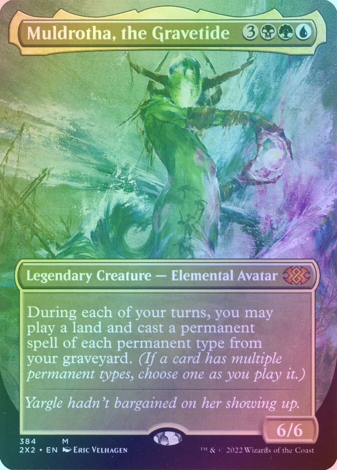 Muldrotha, the Gravetide (2X2) (384) / Borderless / Foil