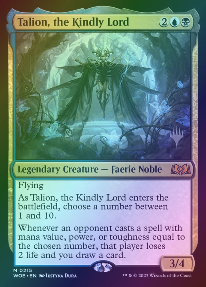 Talion, the Kindly Lord (PWOE) (215p) / Foil