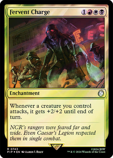 Fervent Charge (pip) (743) / Surge Foil