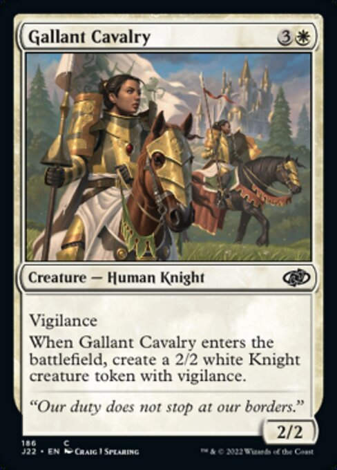 Gallant Cavalry (J22))