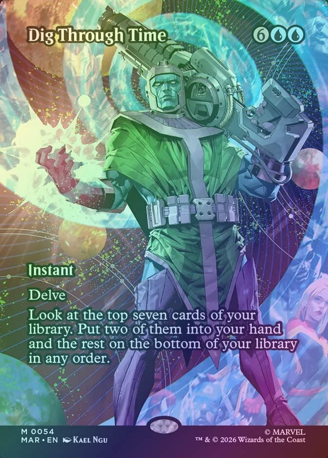 Dig Through Time (MAR) (54) / Borderless / Foil