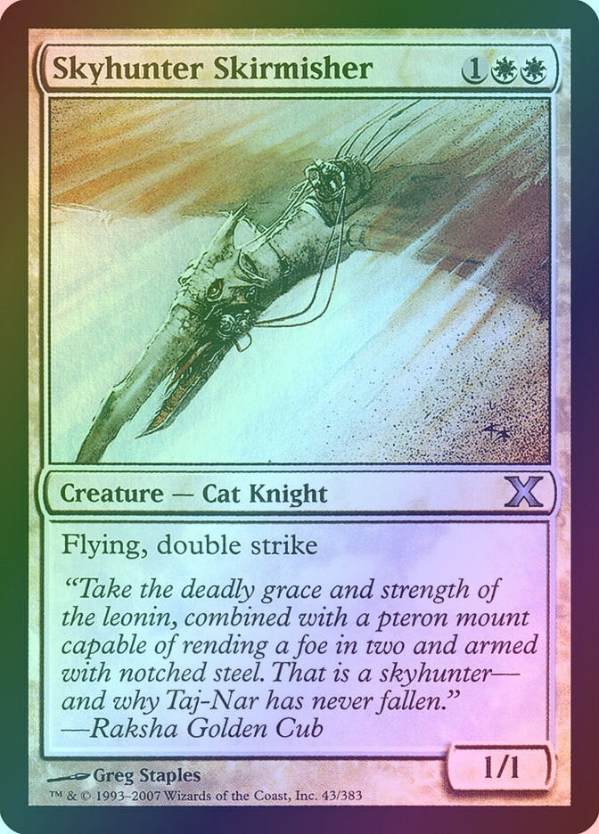 Skyhunter Skirmisher (10E) (43★) / Foil
