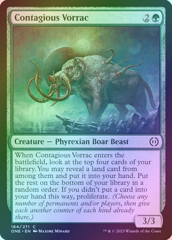 Contagious Vorrac (ONE) (164) / Foil